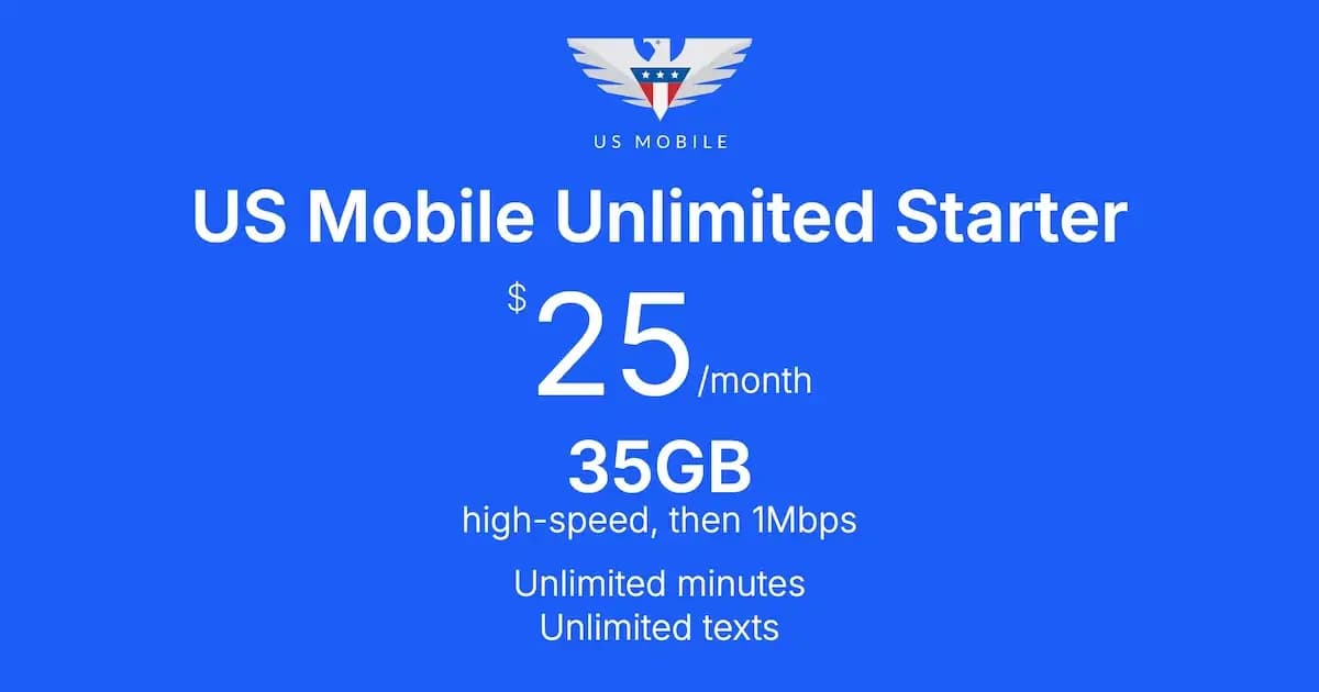 US Mobile Unlimited Starter
